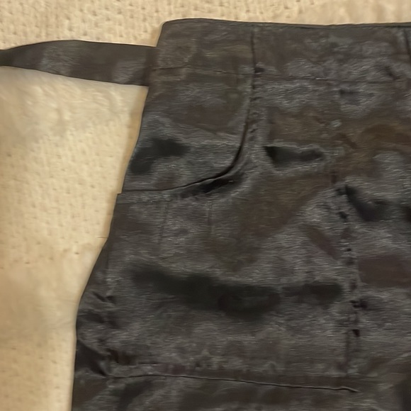 Y2K Amy Byer dress pants black belted girls size 8 10 Medium - Picture 3 of 9